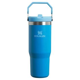 Stanley The Iceflow Flip Straw 0.89 lt Azur Mavisi Pipetli Termos Bardak