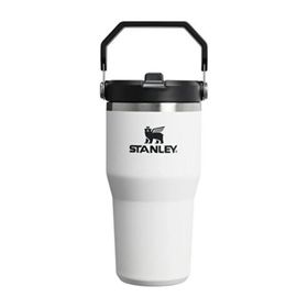 Stanley The IceFlow Flip Straw 2.0 Tumbler 0.6 lt Beyaz Siyah Termos