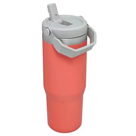 Stanley The IceFlow Flip Straw Açık Mercan 0.89 lt Pipetli Termos