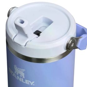 Stanley The IceFlow Flip Straw Eflatun 0.89 lt Pipetli Termos