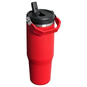 Stanley The IceFlow Flip Straw Kırmızı 0.89 lt Pipetli Termos