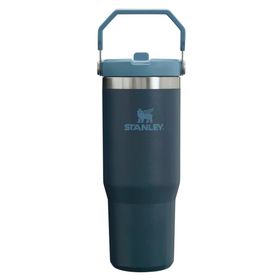 Stanley The IceFlow Flip Straw Lacivert Mavi 0.89 lt Pipetli Termos