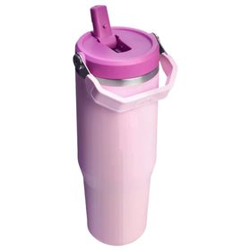 Stanley The IceFlow Flip Straw Pembe 0.89 lt Pipetli Termos