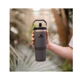 Stanley The IceFlow Flip Straw Pipetli 0.89 lt Füme Termos Bardak