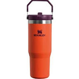 Stanley The Iceflow Flip Straw Pipetli 0.89 lt Tigerlily Termos Bardak