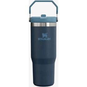 Stanley The Iceflow Flip Straw Pipetli 0,89 lt Lacivert Mavi Bardak Termos