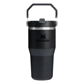Stanley The Iceflow Flip Straw Siyah 0.60 lt Pipetli Termos Bardak