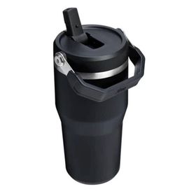 Stanley The Iceflow Flip Straw Siyah 0.60 lt Pipetli Termos Bardak