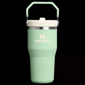 Stanley The Iceflow Flip Straw Tumbler Pistachio 0.60 lt Açık Yeşil Pipetli Termos
