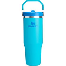 Stanley The Iceflow Flip Straw Tumbler Splash 0.89 lt Mavi Pipetli Termos