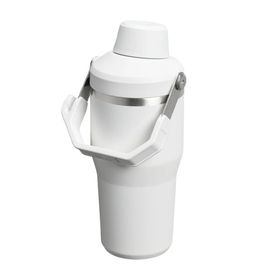 Stanley The Iceflow Tumbler With Fast Flow Lid 590 ml Beyaz Frost Termos