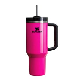 Stanley The Neon Quencher H2.0 Flowstate Tumbler 40 Neon Orange Neon Pembe 1.18 lt Pipetli Termos