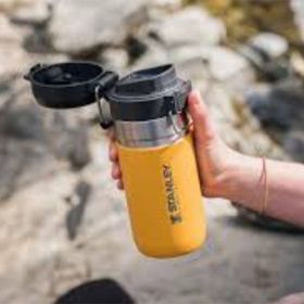 Stanley The Quick Flip 0.47 lt Safran Çelik Termos