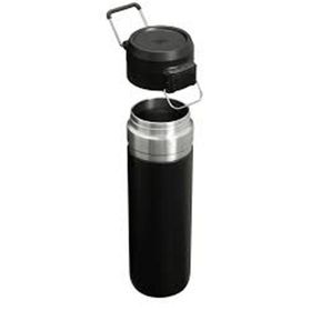 Stanley The Quick Flip Paslanmaz 0.70 lt Siyah Çelik Termos