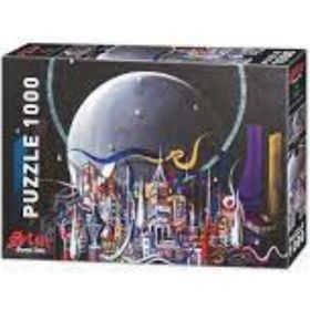 Star 1000 Parça Ay Şehri Puzzle