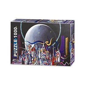 Star 1000 Parça Ay Şehri Puzzle