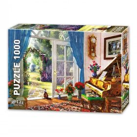 Star 1000 Parça Kapı Arasından Manzara Puzzle