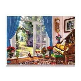 Star 1000 Parça Kapı Arasından Manzara Puzzle