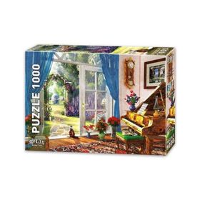 Star 1000 Parça Kapı Arasından Manzara Puzzle
