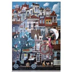 Star 1000 Parça Şehir Halleri Puzzle