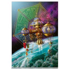 Star 1000 Parça Zodiac Teleskop Puzzle