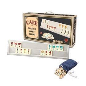 Star 1010358 Cafe Plastik Okey Takımı