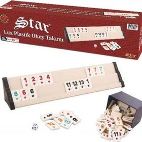 Star 1010518 Lüks Plastik Okey Takımı