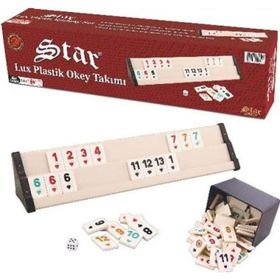 Star 1010518 Lüks Plastik Okey Takımı