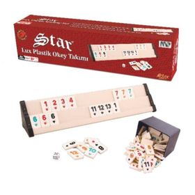 Star 1010518 Lüks Plastik Okey Takımı