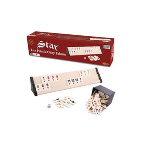 Star 1010518 Lüks Plastik Okey Takımı