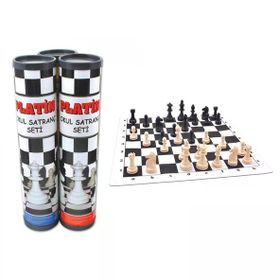 Star 1050163 Platin Büyük Rulo Satranç