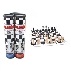 Star 1050163 Platin Büyük Rulo Satranç