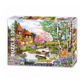 Star 1100349 Göl Evi 1000 Parça Puzzle