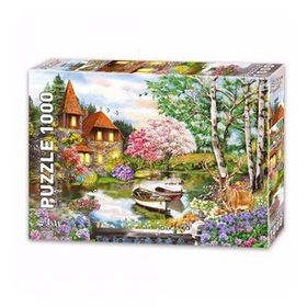 Star 1100349 Göl Evi 1000 Parça Puzzle