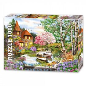 Star 1100349 Göl Evi 1000 Parça Puzzle