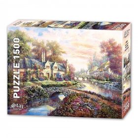 Star 1500 Parça Bahar Köşkü Puzzle