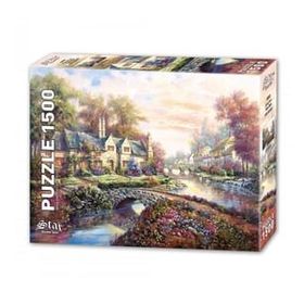 Star 1500 Parça Bahar Köşkü Puzzle