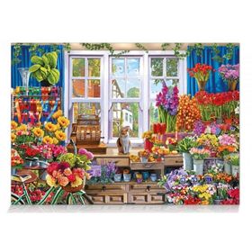 Star 1500 Parça Çiçekci Puzzle