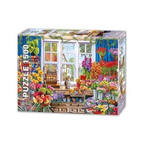 Star 1500 Parça Çiçekci Puzzle