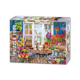 Star 1500 Parça Çiçekci Puzzle