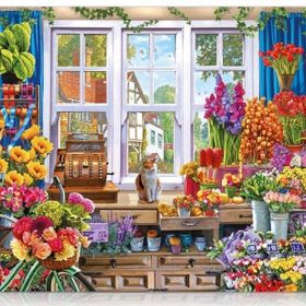 Star 1500 Parça Çiçekci Puzzle