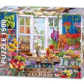 Star 1500 Parça Çiçekci Puzzle