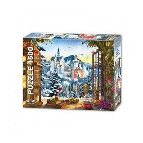 Star 1500 Parça Dağdaki Şato Puzzle