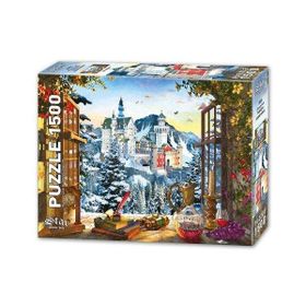 Star 1500 Parça Dağdaki Şato Puzzle