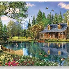 Star 1500 Parça Kristal Göl Puzzle