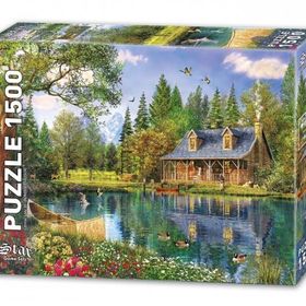 Star 1500 Parça Kristal Göl Puzzle