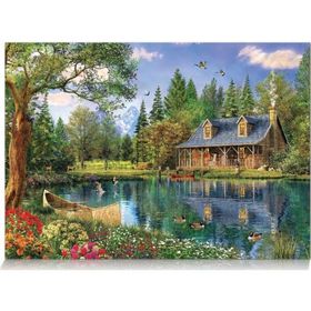 Star 1500 Parça Kristal Göl Puzzle