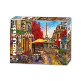 Star 1500 Parça Paris'te Akşamüstü Puzzle