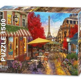 Star 1500 Parça Paris'te Akşamüstü Puzzle