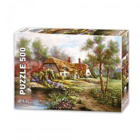Star 500 Parça Havuzlu Bahçe Puzzle